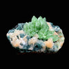 Apophyllite Green Flower on Chalcedony Natural Mineral Specimen # DK180