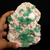 Apophyllite green with Mordenite Free Standing Natural Mineral Specimen # B 6789
