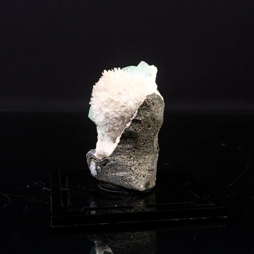 Apophyllite green with Mordenite Natural Mineral Specimen # B 6720