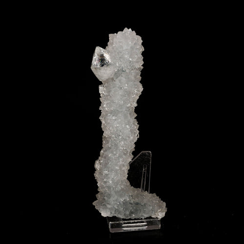 Apophyllite on MM Quartz Natural Mineral Specimen # B 6313