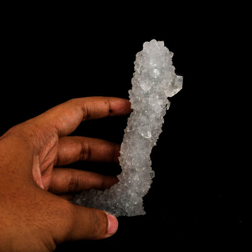 Apophyllite on MM Quartz Natural Mineral Specimen # B 6313