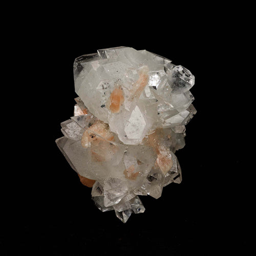 Apophyllite Sparkling with Stilbite Natural Mineral Specimen  # B 5193
