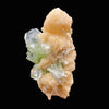 Green Apophyllite & Stilbite Spray with Scolecite Needles | Rare Indian Zeolite Mineral Specimen from Ahmednagar DK100