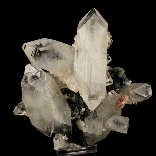 Apophyllite with Chalcedony Natural Mineral Specimen # B 6432