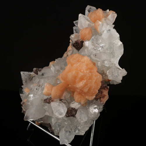 Apophyllite with Stilbite and Heulandite Natural Mineral Specimen # B 5800