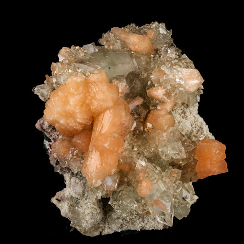Apophyllite with Stilbite Natural Mineral Specimen # B 6465