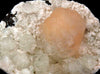 Apophyllite with Stilbite on Chalcedony Natural Mineral Specimen# B 1629