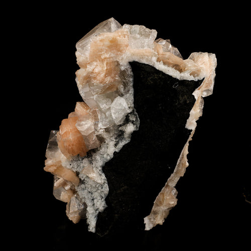 Apophyllite with Stilbite Self Standing Natural Mineral Specimen # B 5819