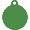 Lime Argyle HD Dog ID Tag