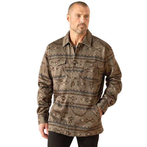 Ariat Mens Caldwell Printed Shirt Jacket
