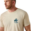 Ariat Mens Classic Fit Short Sleeve Shirt, Patriotic Freedom Western Graphic Tee