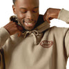 Ariat Mens Sendero Slow Horses Graphic Hoodie – Relaxed Fit Brushed Fleece Pullover