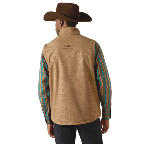Ariat Mens Vernon Softshell Vest – Wind-Resistant Stretch Outdoor Vest