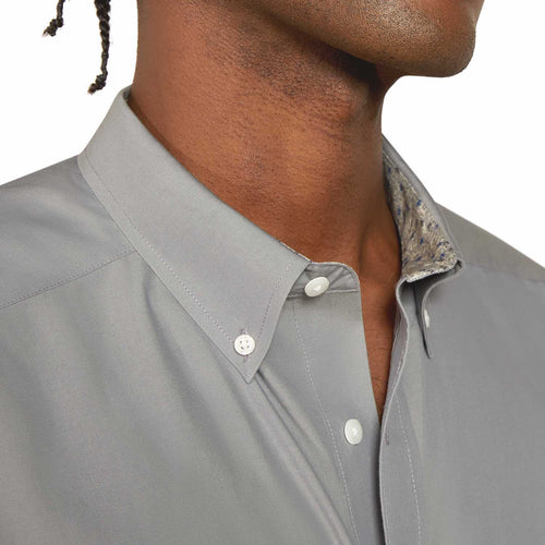 Ariat Mens Wrinkle Free Solid Classic Fit Long Sleeve Shirt