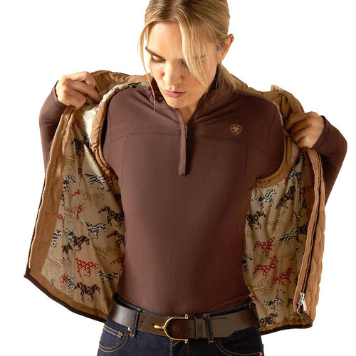 Ariat Womens Ashley 2.0 Insulated Vest – Lightweight Warmth, Tailored Fit, Weather-Resistant