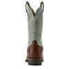 Ariat Womens Hybrid Ranchwork Wide Square Toe Leather Western Work Boot