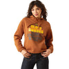 Ariat Womens Sendero Slow Horses Graphic Hoodie – Cozy Adjustable Everyday Pullover