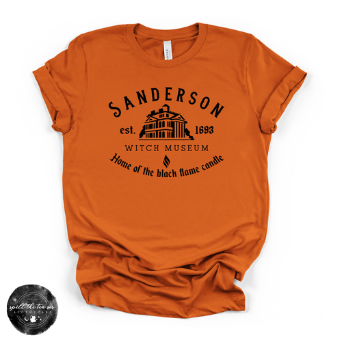 Sanderson Witch Museum Tee | Vintage Witchy Halloween Graphic T-Shirt