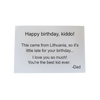 Thank You Gift Creative Paper Card
