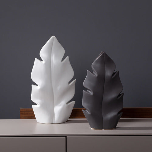 Model Room Exhibition Hall Entrance Matte Ceramic Art Vase