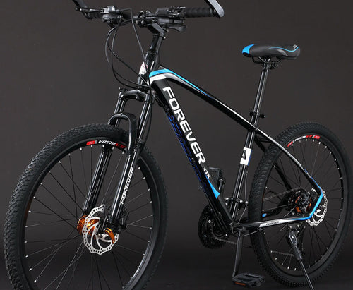 Aluminum Alloy Oil Pressure Double Disc Brake Shock Absorption Mountain Bike