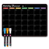 Calendar Magnetic White-board Wall Sticker Learning Schedule Refridgerator Magnets Message Board