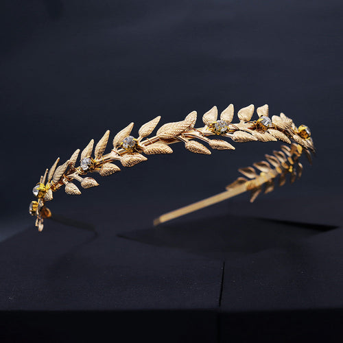 Online Influencer Jewelry Retro Golden Headband