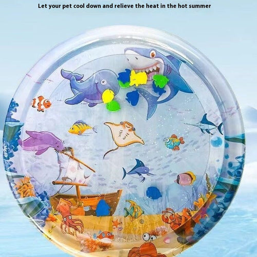 Summer Cooling Inflatable Pet Water Mat