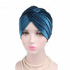 Autumn Winter Velvet Stretch Bandana Hat