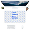 14x24in Horizontal Medium Leather Waterproof Keyboard Pad