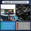 Portable Car Stereo Wireless CarPlay & Android Auto, Car Radio 7inches Touchscreen, Bluetooth5.0, Mirror Link, Maps Navigation, Voice Control, AUX Cable Vehicles