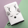 High Density Coral Fleece Absorbent Cute Bath Towel