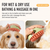 Shampoo Dispensing Pet Bath Brush for Dogs and Cats
