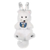 Fluffy Samoyed Backpack - Realistic White Cloud Cozy