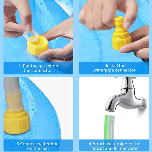 Pet Dog Sprinkler Pad Play Cooling Mat