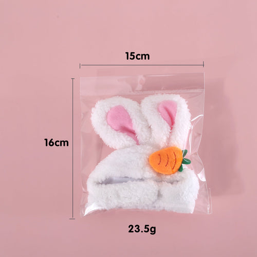 Plush Cartoon Rabbit Ears Cute Pet Headwear