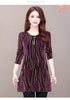 Lurex Mid-length Bottoming Shirt Plus Velvet Thick Plus Size Top