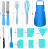 Baking Set Apron With Three-layer Storage Folding Gift Box