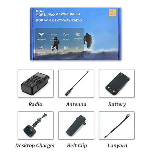 UV-16PLUSpro Walkie-talkie 10W High Power Outdoor Wireless