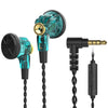 Wired Music Headset Flat Head Earbuds Computer Mobile Phone Universal
