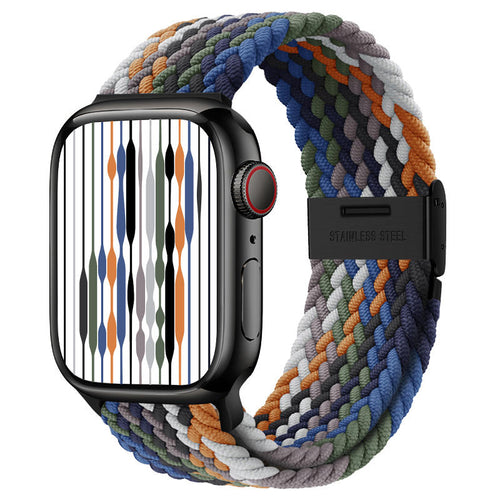 Creative Nylon Loop Elastic Woven Watch Strap