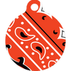 Bandana Red HD Dog ID Tag