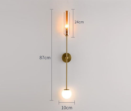 Bedside Lamp Art Personality Wall Lamp Bedroom