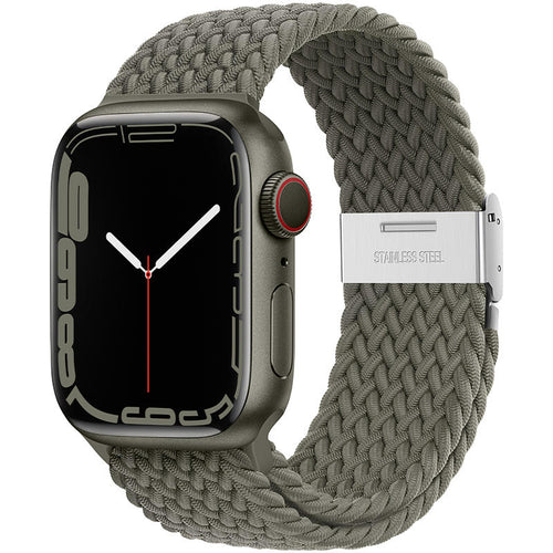 Creative Nylon Loop Elastic Woven Watch Strap