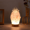 Natural Powder Crystal Crushed Stone Pineapple Night Light
