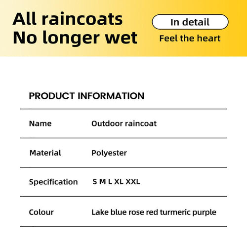 Reflective Hooded Dog Raincoat