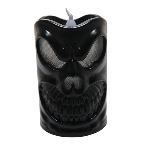 Halloween Flameless Candle Light LED Colorful Candlestick Table Decoration