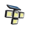 Solar Light Street Lamp Rotating Split Waterproof