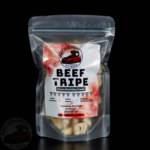 Freeze-Dried Tripe Dog Treats: Raw, Single Ingredient