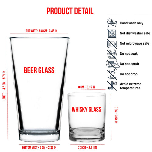 Donald Trump Drinking Team Beer Glass | President Trump Print Whisky Glasses, St Patrick's Day Glass 681875- GOP